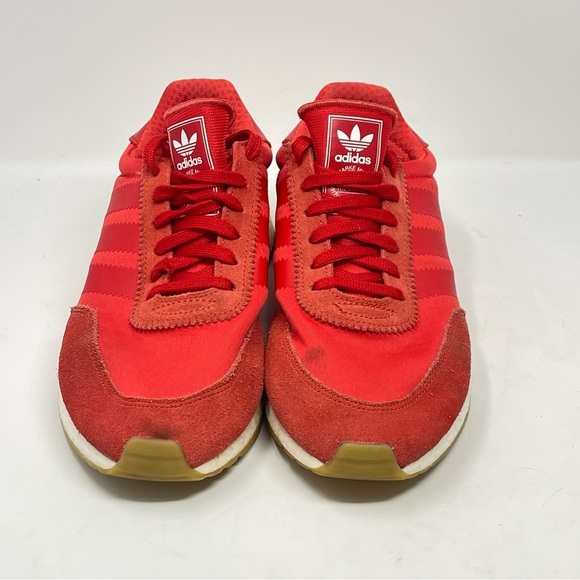 Adidas I-5923 Shoes Mens 8 Red Gum Soles Mesh Suede Running Sneakers D97346 - Picture 5 of 16